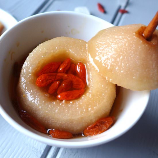 Pear with Rock Sugar