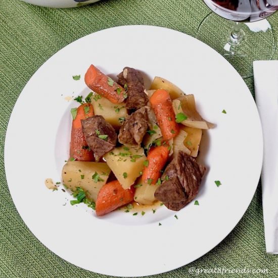 Slow Cooker Irish Beef Stew
