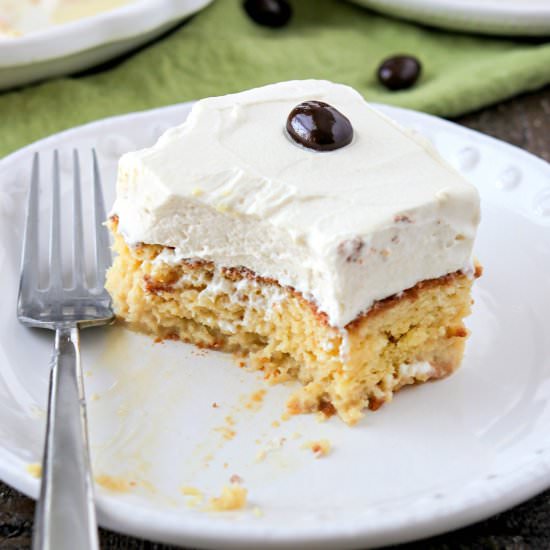 Irish Cream Tres Leches