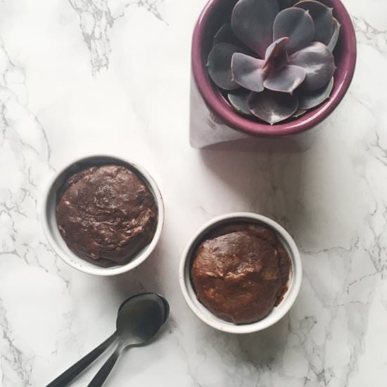 Mug Cake Peanut Butter Brownie