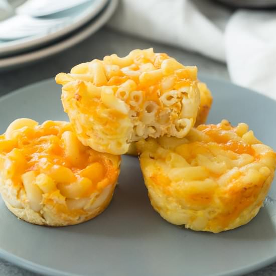 Baked Mac and Cheese Cups