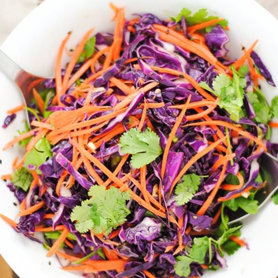 Healthy Asian slaw