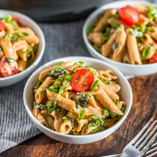 Creamy Blackened Chicken Pasta