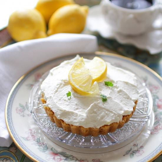 Lemon Cheesecake Mousse For One