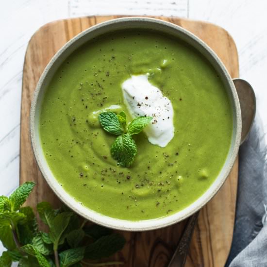 Pea & Mint Soup