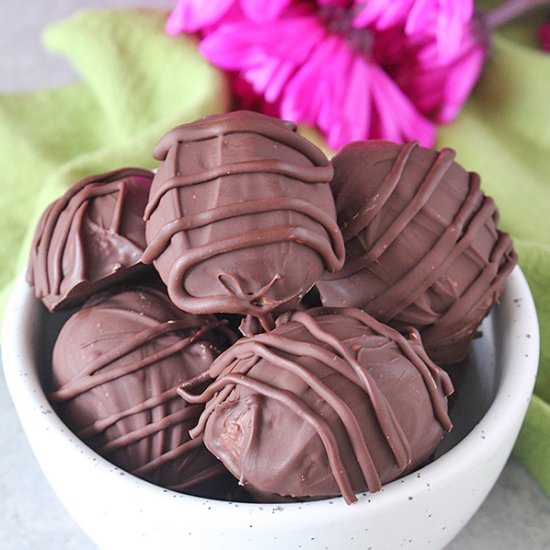 Paleo Chocolate Covered Caramels