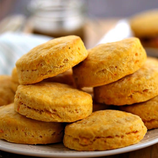 Buttery Sweet Potato Biscuits
