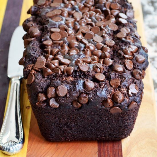Chocolate-Chocolate Banana Bread