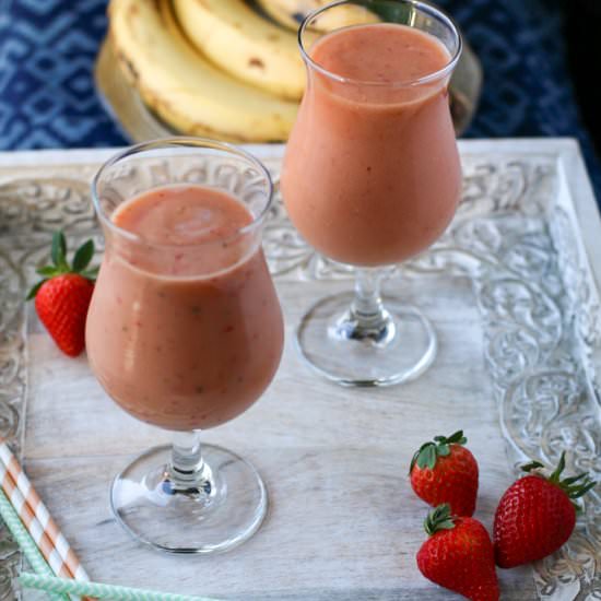 Papaya Ginger Detox Smoothie