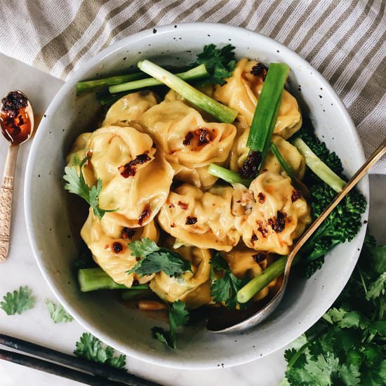 Chicken, Prawn & Cabbage Dumplings