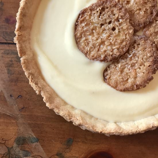 Natillas (Spanish Custard) Tart