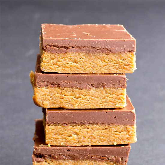 Paleo Chocolate Almond Butter Bars