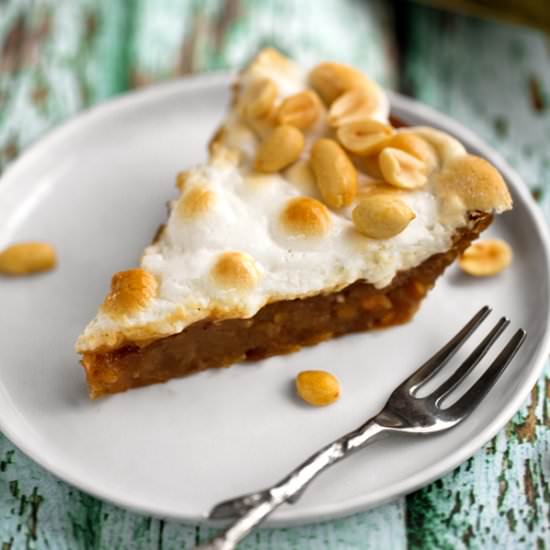 Impossible Fluffernutter Pie