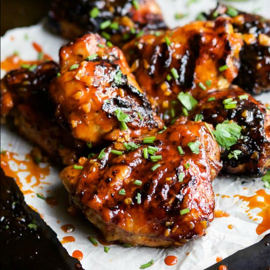 Honey Sriracha Grilled Chicken