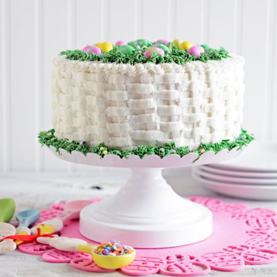 Easter Confetti Cake