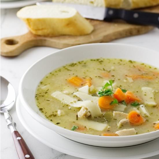 Chicken noodle soup