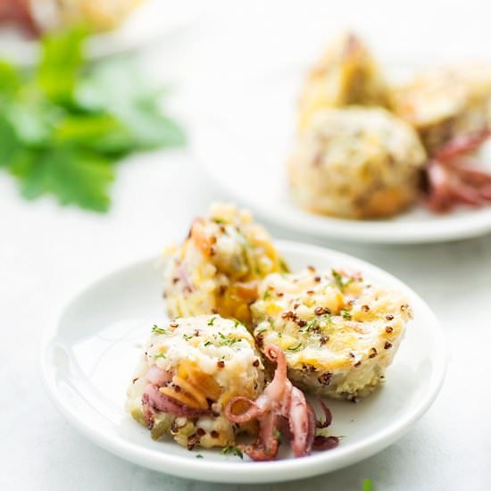 Whole Grain Calamari Cakes