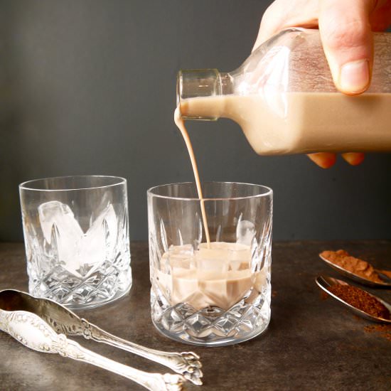 Homemade Clean Irish Cream Liqueur