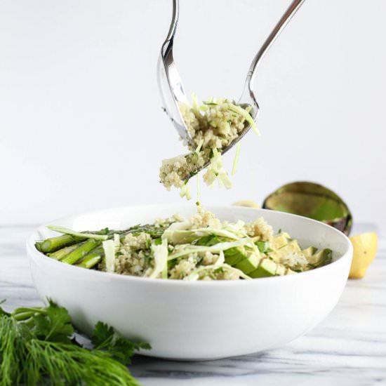 Green Goddess Quinoa Salad
