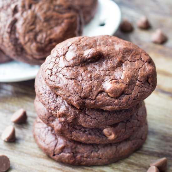 Fudge Brownie Cookies