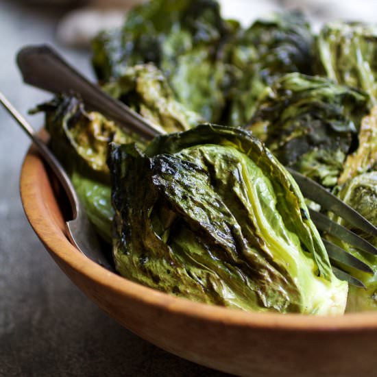 Duck Fat Roasted Cabbage Sprouts