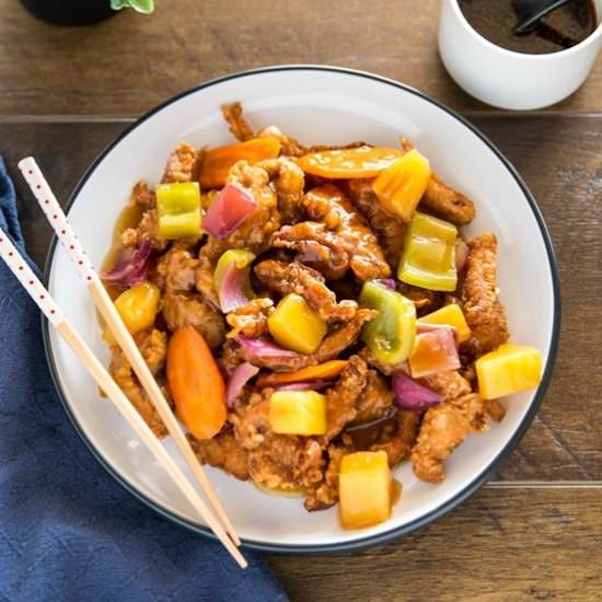 Tangsuyuk (Korean Sweet and Sour Pork)