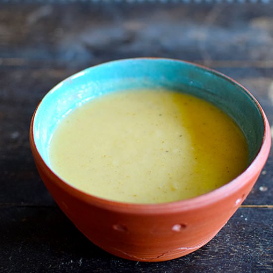 Cauliflower-Corn Soup