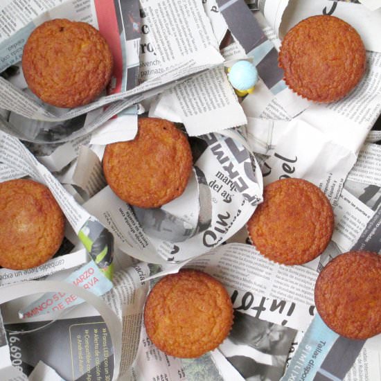 Gluten Free Orange Muffins