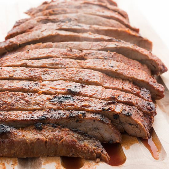 Coffee Crusted Flank Steak