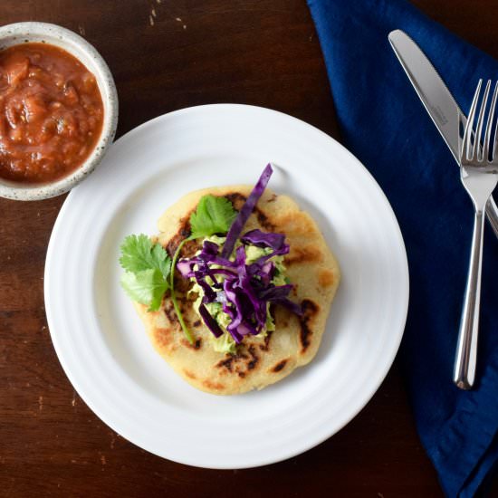 Jalapeno Cheese and Bean Pupusa [V]