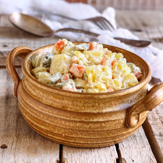 Dill Pickle Potato Salad