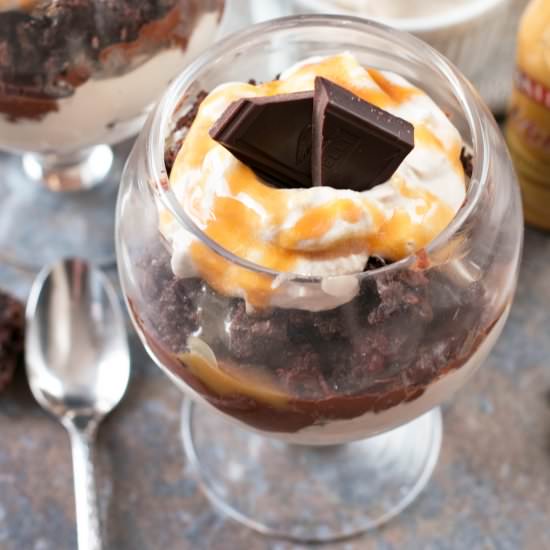 Bailey’s Chocolate Mousse Parfaits