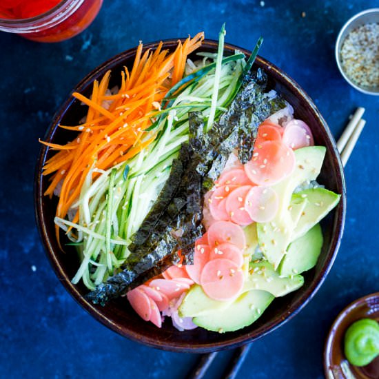 Veggie Sushi Bowls