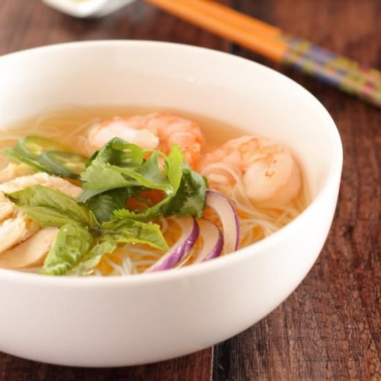Chicken and Shrimp Pho