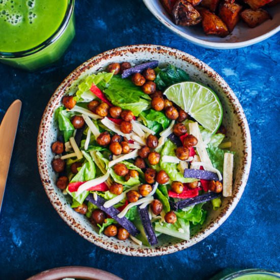 Crunchy Vegan Chipotle Salad