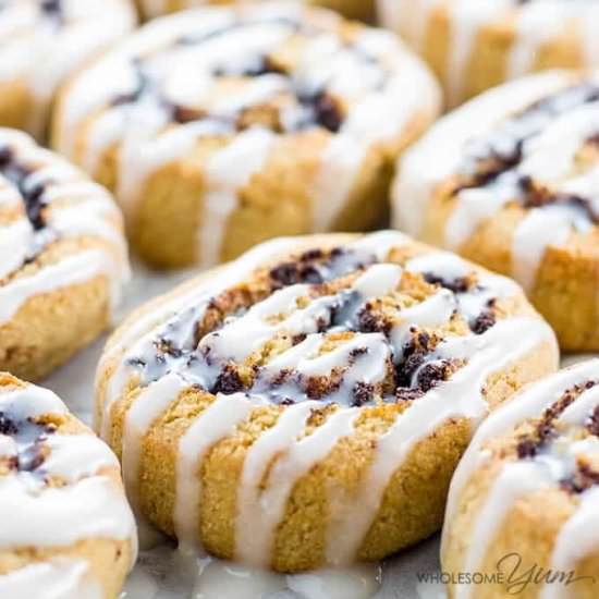 Low Carb Cinnamon Rolls (GF)
