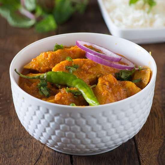 Rajasthani Gatte Ki Curry