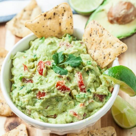 5-minute real guacamole