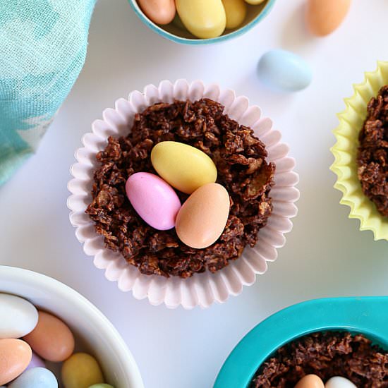 Chocolate Easter Nests