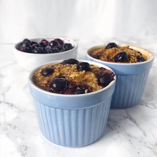 Blueberry Banana Bread Mug Cake