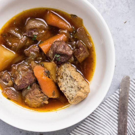 Irish Lamb Stew & Paleo Soda Bread