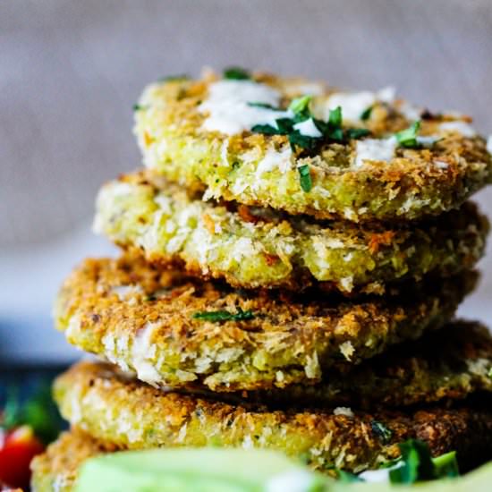 Chickpea Egg Fritters