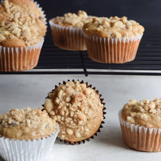 Banana Chocolate Chip Muffins