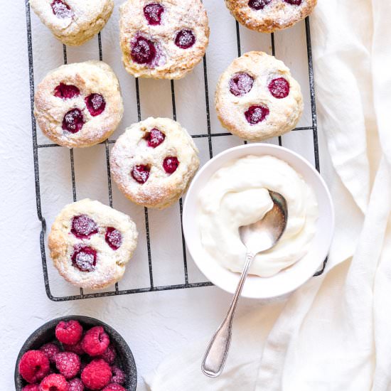 Raspberry Scones