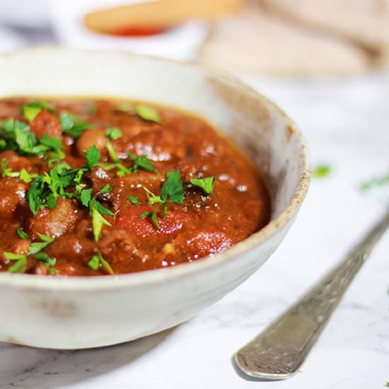 Turkey & Squash Slow Cooker Tagine