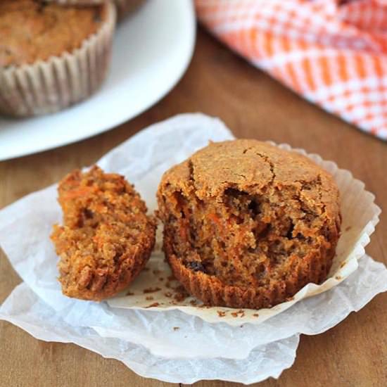 Carrot Ginger Muffins