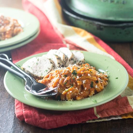 Vegan Tomato Vodka Sauce