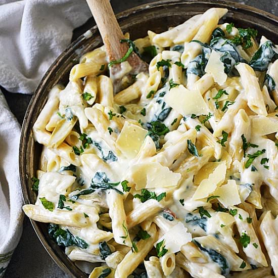 Spinach Artichoke Pasta Recipe