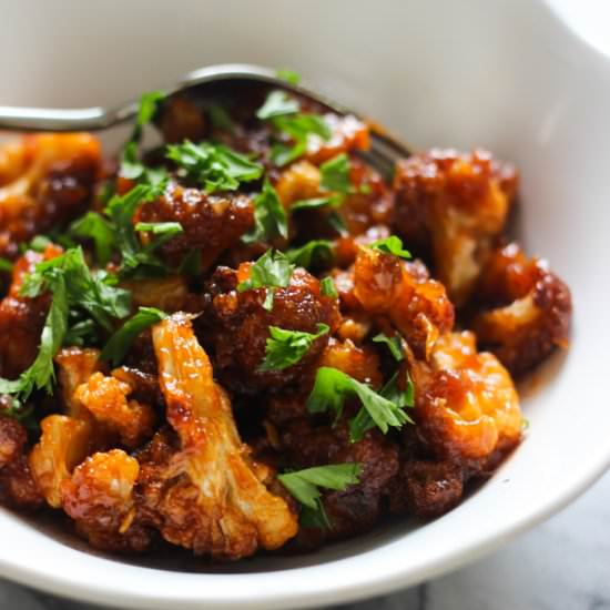 Sweet and Sour Cauliflower