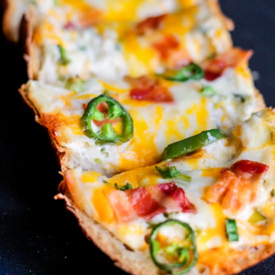 Jalapeno Popper Cheese Bread